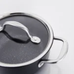 سرویس قابلمه 7 پارچه نچسب مشکی تورا کرکماز 2889 | لوازم خانگی ایران