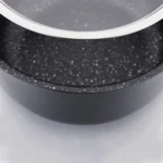 سرویس قابلمه 7 پارچه نچسب مشکی تورا کرکماز 2889 | لوازم خانگی ایران