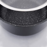 سرویس قابلمه نچسب 7 پارچه مشکی تورا کرکماز 2889