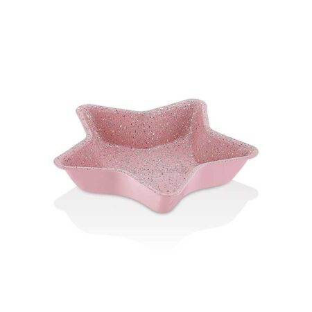 قالب کیک ستاره ای 9 سانتی متر صورتی تورتا کرکماز 766