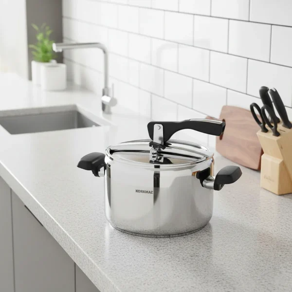 زودپز 5.0 لیتر استیل مات توربو کرکماز 155 | لوازم خانگی ایران