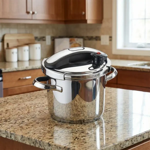 زودپز 6.0 لیتر استیل براق ورتکس کرکماز 163 | لوازم خانگی ایران