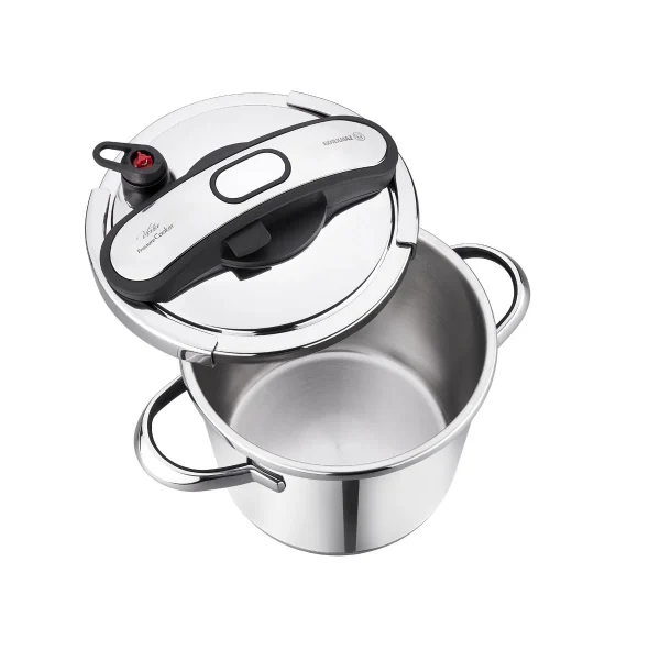 زودپز 6.0 لیتر استیل براق ورتکس کرکماز 163 | لوازم خانگی ایران