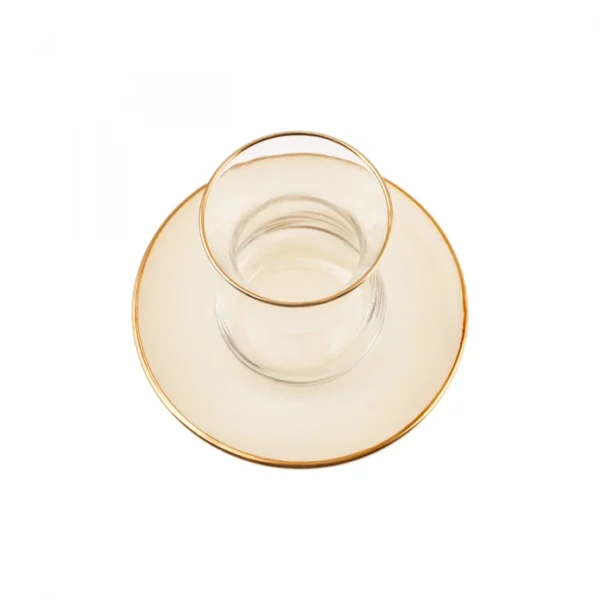 سرویس چای خوری ۶ نفره بژ رترو کاراجا 153.03.06.1591