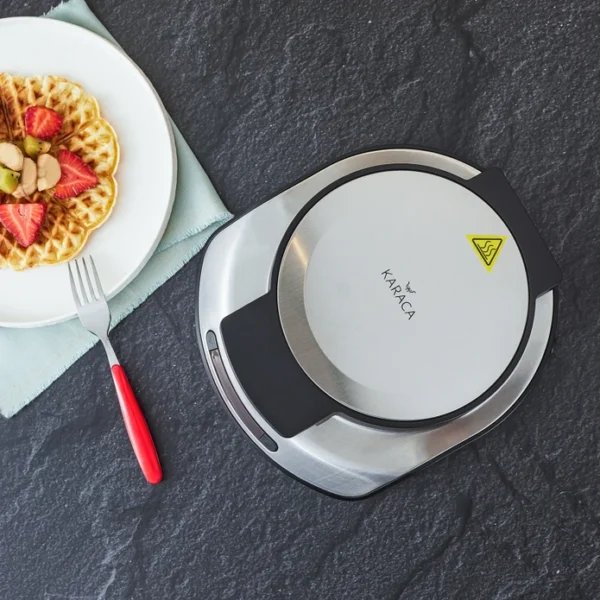 وافل ساز 1300 وات استیل مات کاراجا 153.03.06.2041