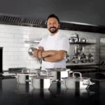 سرویس قابلمه 8 پارچه استیل براق پاوراستیل پرو اوزاکا کاراجا 153.03.07.8250