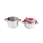 زودپز دوقلو 6 + 4 لیتر استیل اربیت کاراجا 153.03.08.0509