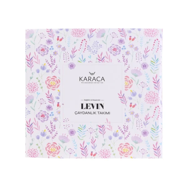 کتری و قوری 2.2 + 0.65 لیتر صورتی رترو کاراجا 153.03.08.1336