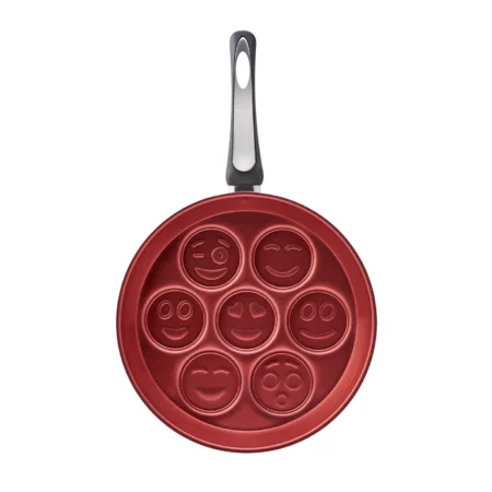 قالب پن کیک لبخند اموجی 26 سانتی متر قرمز آریا کاراجا 153.03.06.8685 Iran Home Appliances لوازم خانگی ایران