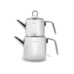 سرویس غذاپز 17 پارچه استیل پلاتینیوم کاراجا 153.03.07.5194 Iran Home Appliances لوازم خانگی ایران