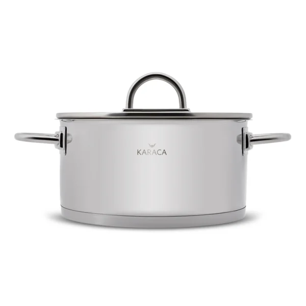 سرویس غذاپز 17 پارچه استیل پلاتینیوم کاراجا 153.03.07.5194 Iran Home Appliances لوازم خانگی ایران