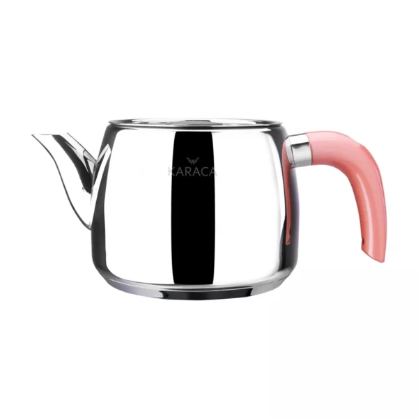 کتری و قوری استیل 2 + 1.1 لیتر گلبه ای گالیا کاراجا 153.03.07.7821