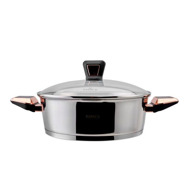 سرویس قابلمه 8 پارچه پاوراستیل کوب کاراجا 153.03.07.8260 Iran Home Appliances لوازم خانگی ایران