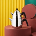 کتری و قوری متوسط 2.5 + 1.05 لیتر پاوراستیل پرو توکیو کاراجا 153.03.07.8773