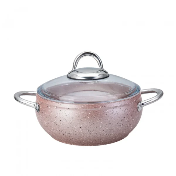 سرویس قابلمه 7 پارچه صورتی بیوگرانیت آوانوس رز کاراجا 153.03.07.9623 Iran Home Appliances لوازم خانگی ایران