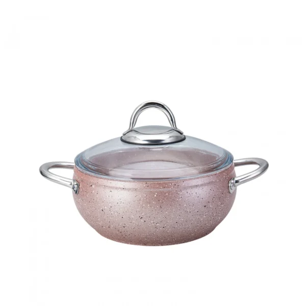 سرویس قابلمه 7 پارچه صورتی بیوگرانیت آوانوس رز کاراجا 153.03.07.9623 Iran Home Appliances لوازم خانگی ایران