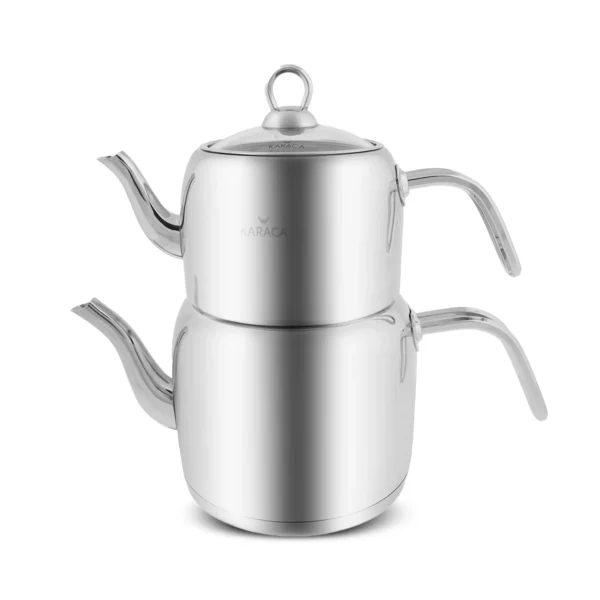 کتری و قوری کوچک 1.45 + 0.8 لیتر پاوراستیل وگا کاراجا 153.03.08.0079