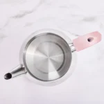 کتری و قوری استیل 1.75 + 1 لیتر رزگلد کایرا کاراجا 153.03.06.1273