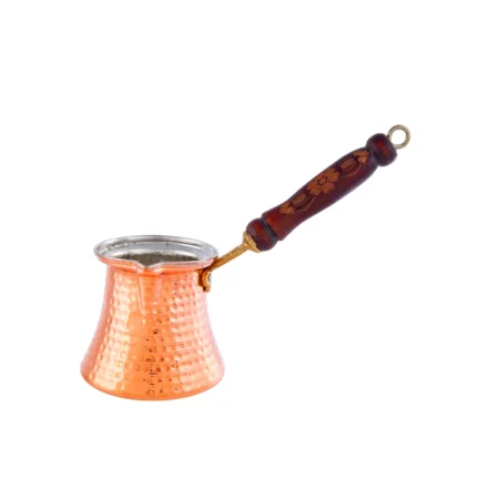 قهوه جوش 2 فنجان مسی آنتیک کاراجا 153.03.08.0208