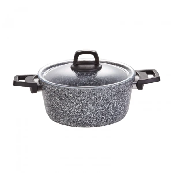 سرویس قابلمه 7 پارچه طوسی پاور بیوگرانیت آزول کاراجا 153.03.08.0348 Iran Home Appliances لوازم خانگی ایران