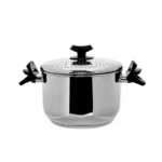 قابلمه پاستا 22 سانتی متر استیل موتفاکشور کاراجا 153.03.08.0369 Iran Home Appliances لوازم خانگی ایران