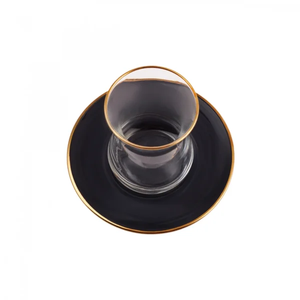 سرویس چای خوری ۶ نفره طوسی رترو کاراجا 153.03.06.1589 Iran Home Appliances لوازم خانگی ایران