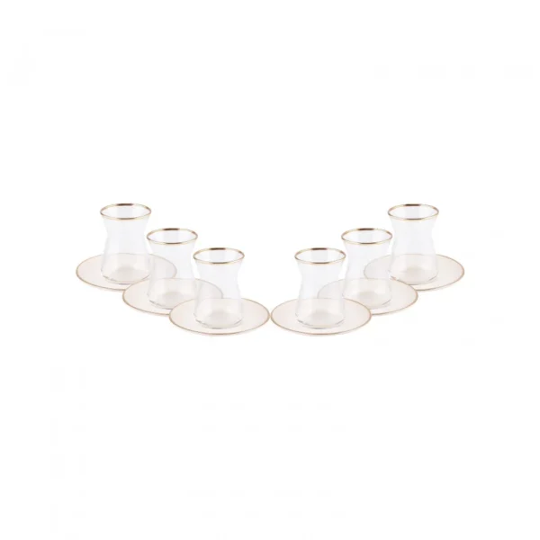 سرویس چای خوری ۶ نفره بژ رترو کاراجا 153.03.06.1591 Iran Home Appliances لوازم خانگی ایران