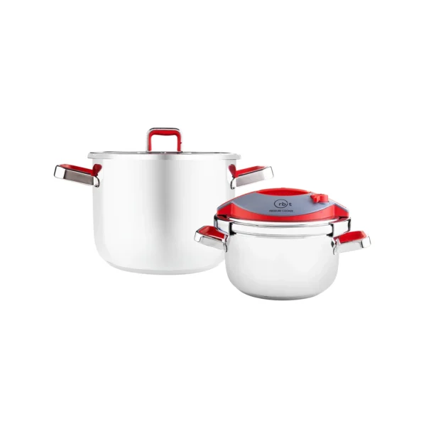 زودپز دوقلو 6 + 4 لیتر استیل اربیت کاراجا 153.03.08.0509