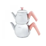 کتری و قوری کوچک 1.5 + 0.75 لیتر مرکور رزگلد کاراجا 153.03.08.0545