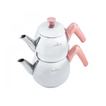 کتری و قوری کوچک 1.5 + 0.75 لیتر مرکور رزگلد کاراجا 153.03.08.0545