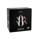 کتری و قوری کوچک 1.5 + 0.75 لیتر استیل مرکور کاراجا 153.03.08.0545 - تصویر 8