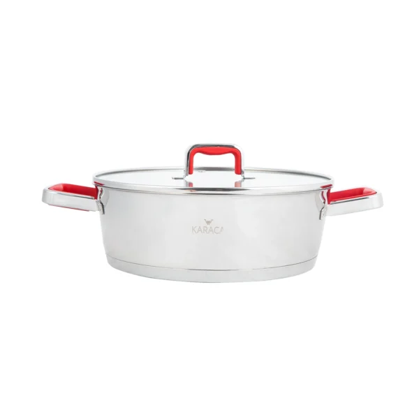 سرویس قابلمه 8 پارچه استیل مرلوت کاراجا 153.03.08.0619 Iran Home Appliances لوازم خانگی ایران