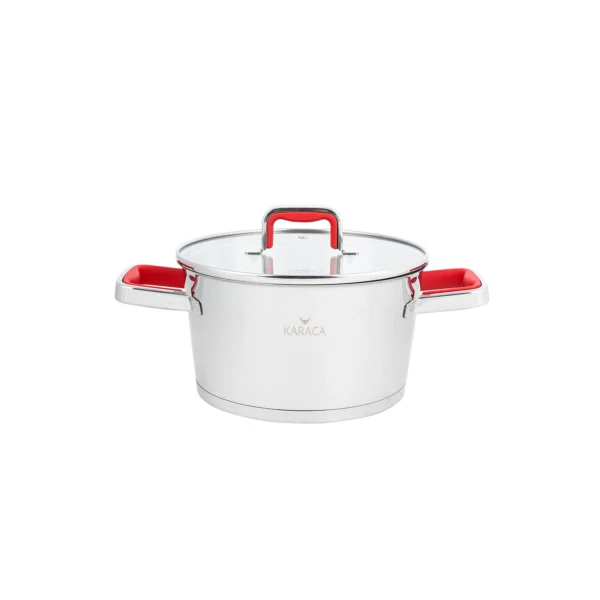 سرویس قابلمه 8 پارچه استیل مرلوت کاراجا 153.03.08.0619 Iran Home Appliances لوازم خانگی ایران