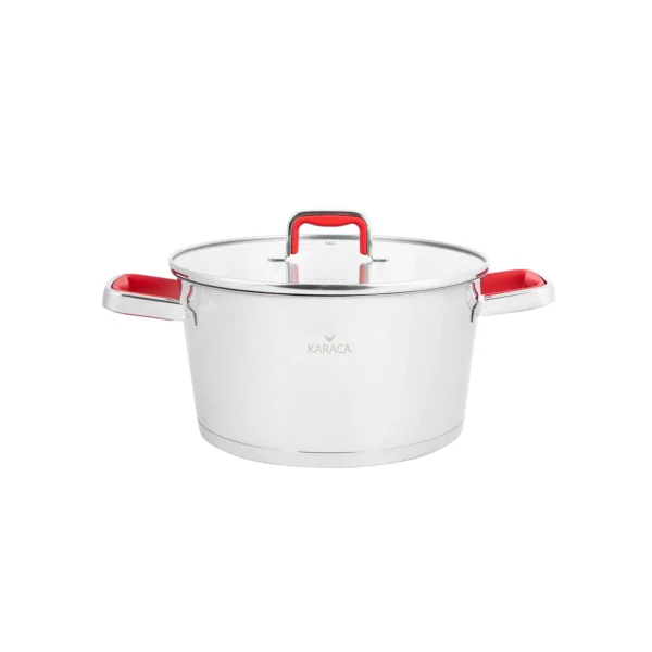 سرویس قابلمه 8 پارچه استیل مرلوت کاراجا 153.03.08.0619 Iran Home Appliances لوازم خانگی ایران