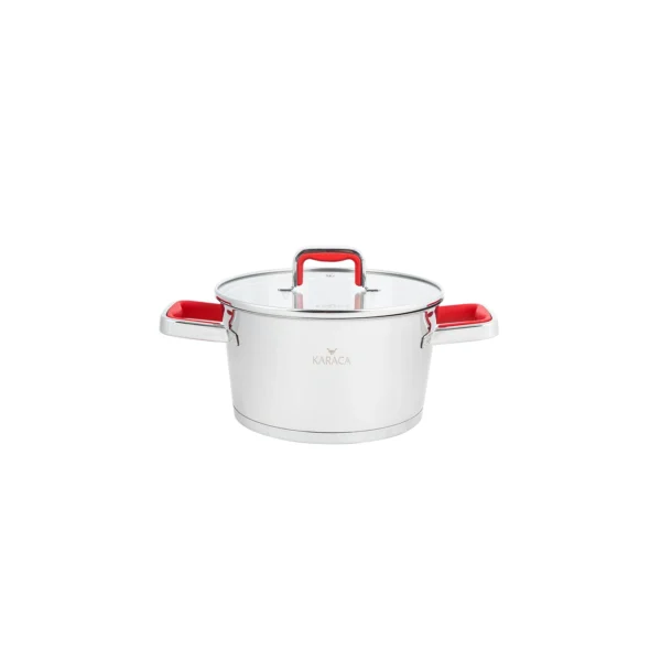 سرویس قابلمه 8 پارچه استیل مرلوت کاراجا 153.03.08.0619 Iran Home Appliances لوازم خانگی ایران