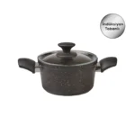 سرویس قابلمه 7 پارچه مشکی طلایی پاور بیوگرانیت کاراجا 153.03.08.1154 Iran Home Appliances لوازم خانگی ایران