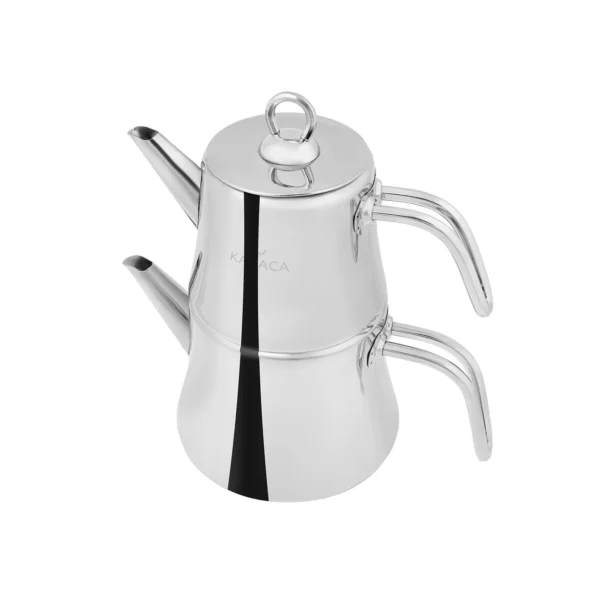 کتری و قوری 1.9 + 1 لیتر استیل اسپرینگ کاراجا 153.03.08.1195