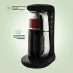 چاي ساز اتوماتیک برقی 2500 وات 0.8 + 1.5 لیتر مشکی چایشوور رباتیو کاراجا 153.03.06.4600