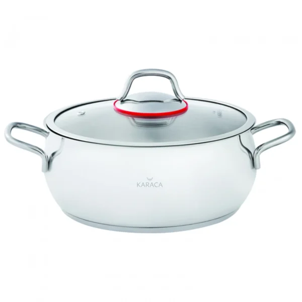 سرویس قابلمه 8 پارچه استیل سریر کاراجا 153.03.08.1214 Iran Home Appliances لوازم خانگی ایران