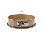 قالب کیک کمربندی 3 تایی 26 + 26 + 7.7 سانتی متر قهوه ای هنس کاراجا 153.03.06.4825 Iran Home Appliances لوازم خانگی ایران