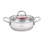 سرویس قابلمه 6 پارچه استیل سریر کاراجا 153.03.08.1368 Iran Home Appliances لوازم خانگی ایران