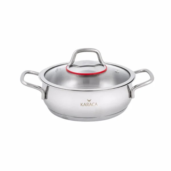 سرویس قابلمه 6 پارچه استیل سریر کاراجا 153.03.08.1368 Iran Home Appliances لوازم خانگی ایران