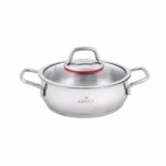 سرویس قابلمه 6 پارچه استیل سریر کاراجا 153.03.08.1367 Iran Home Appliances لوازم خانگی ایران