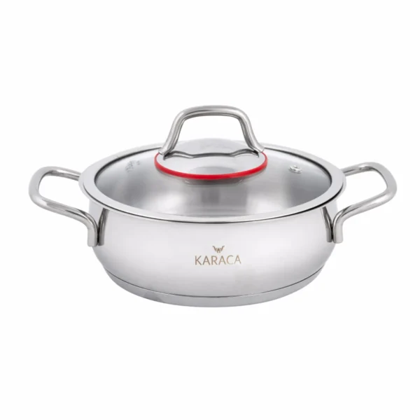 سرویس قابلمه 6 پارچه استیل سریر کاراجا 153.03.08.1368 Iran Home Appliances لوازم خانگی ایران