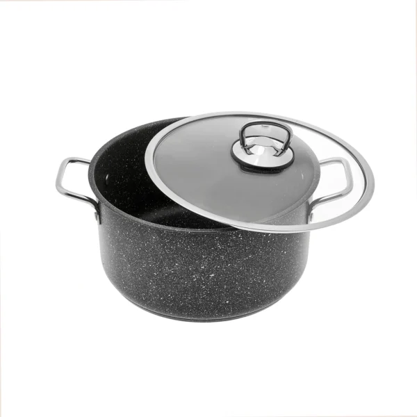 سرویس قابلمه 7 پارچه طوسی بیوگرانیت کاراجا 153.03.08.1594 Iran Home Appliances لوازم خانگی ایران