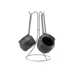 قهوه جوش 2-3-4 فنجان مشکی بیوگرانیت کاراجا 153.03.08.1608