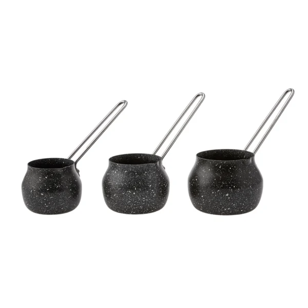 قهوه جوش 2-3-4 فنجان مشکی بیوگرانیت کاراجا 153.03.08.1608