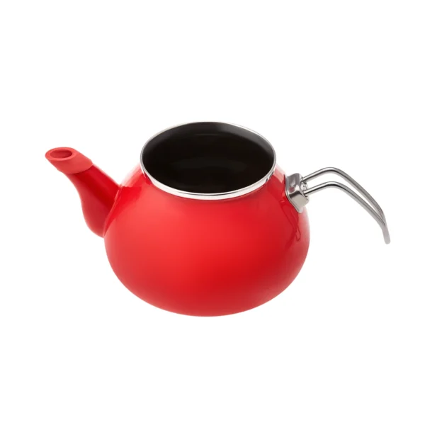 کتری و قوری لعابی 2 + 1 لیتر قرمز بک تو کیچن کاراجا 153.03.08.1846