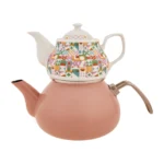 کتری و قوری 2 + 1 لیتر صورتی لیریا کاراجا 153.03.08.1854