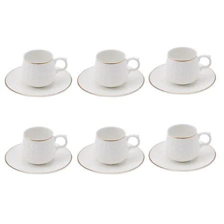 سرویس قهوه خوری 6 نفره سفید داملا کاراجا 153.03.06.7162 Iran Home Appliances لوازم خانگی ایران